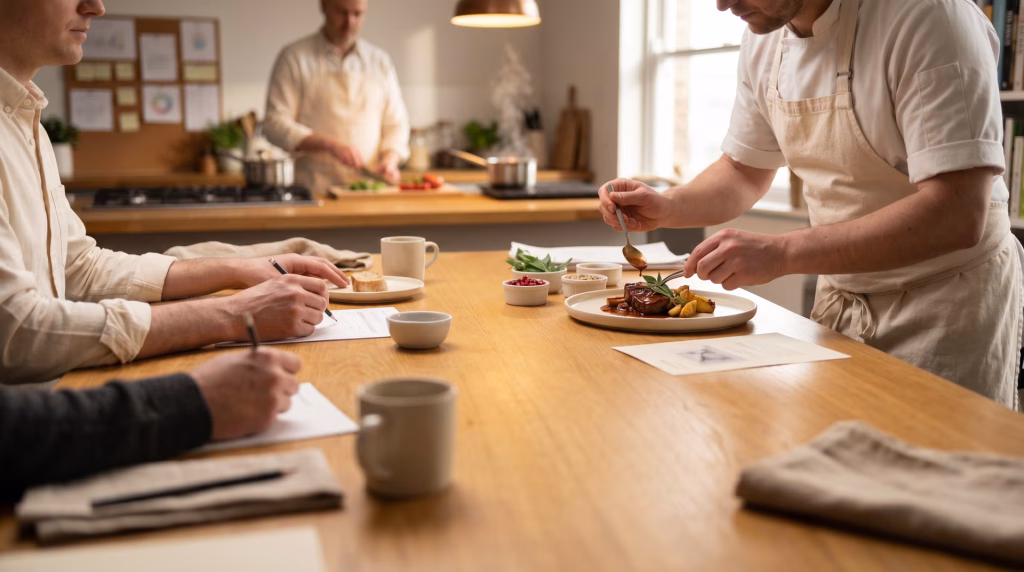 Co-creation (buyers, consumers & industry experts)